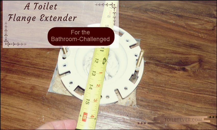 A Toilet Flange Extender