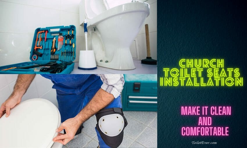 Church Toilet Seats Installation