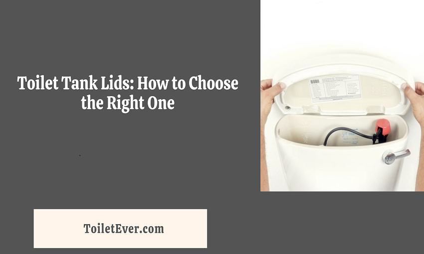 Toilet Tank Lids