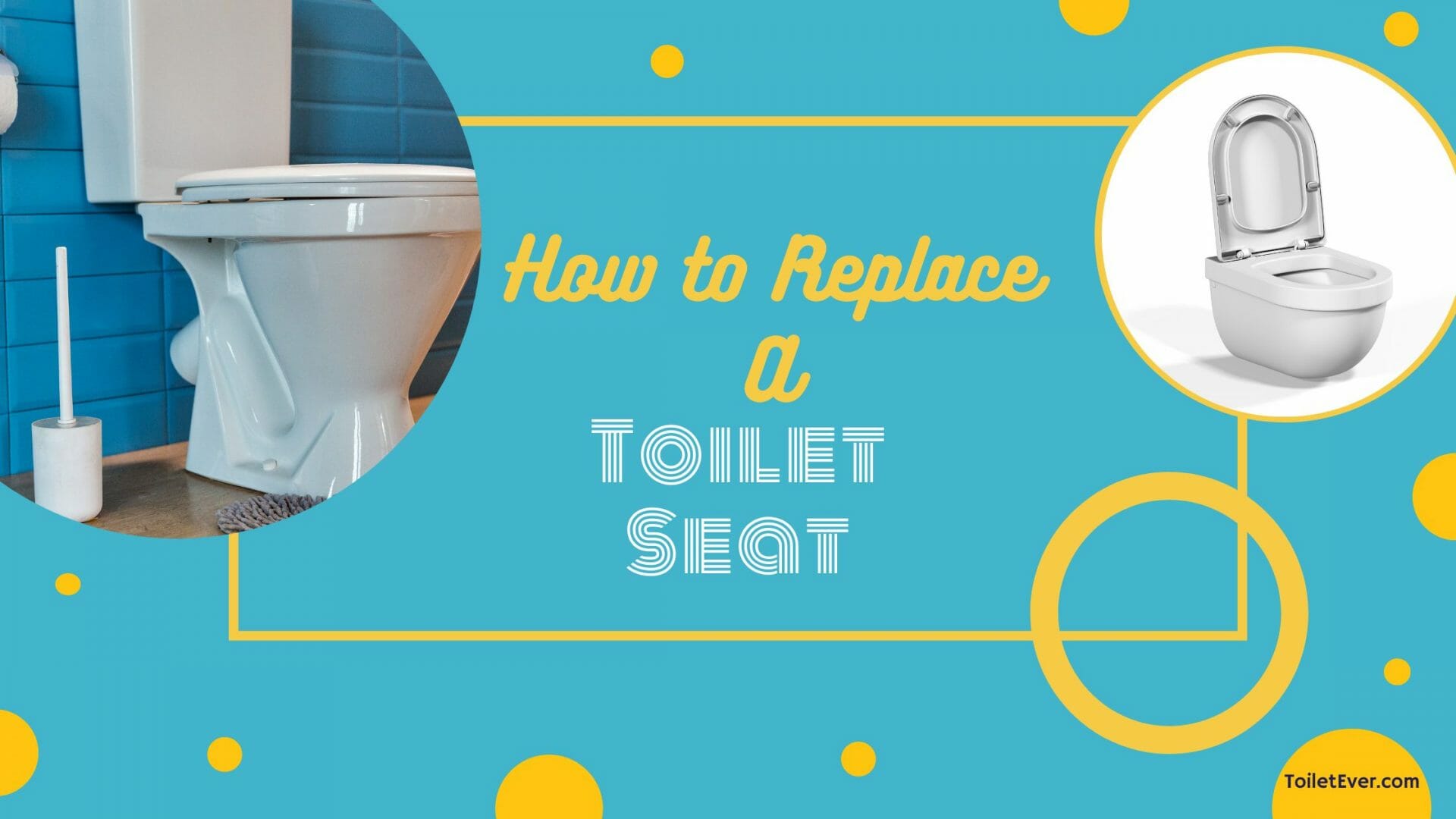 How to Replace a Toilet Seat